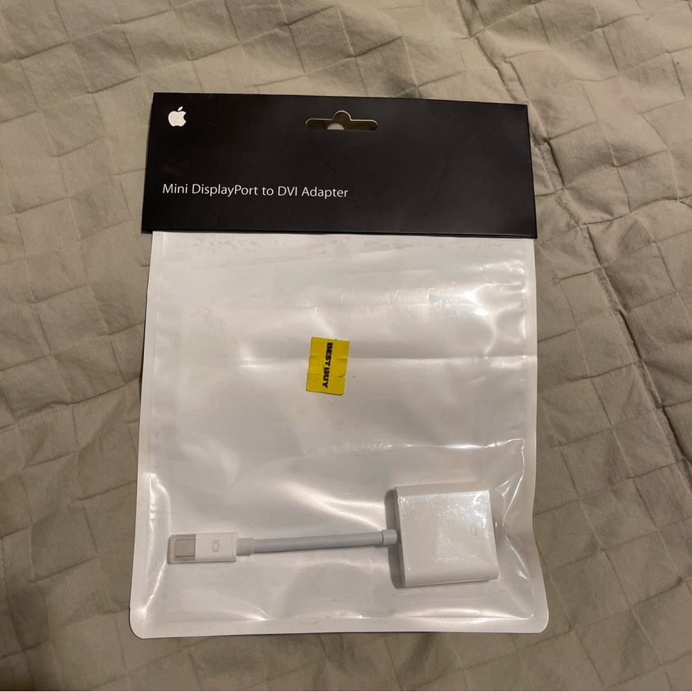 Genuine Apple Mini DisplayPort to DVI Adapter A1305 MB570Z/A, New